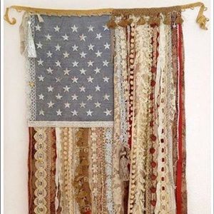 Boho American flags